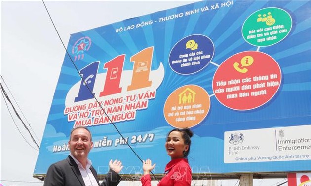 UK, Vietnam raise public awareness on human trafficking 