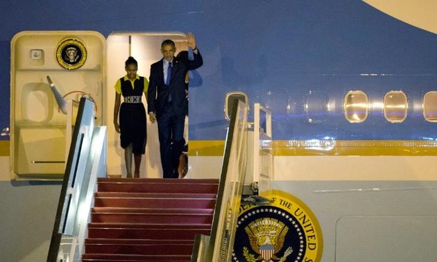 El presidente estadounidense emprende su gira por África 