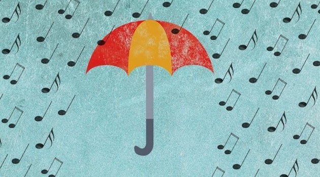 Canciones románticas con el tema de la lluvia