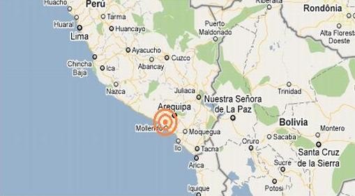 Terremoto de 6,2 grados de magnitud sacudió el sur de Perú