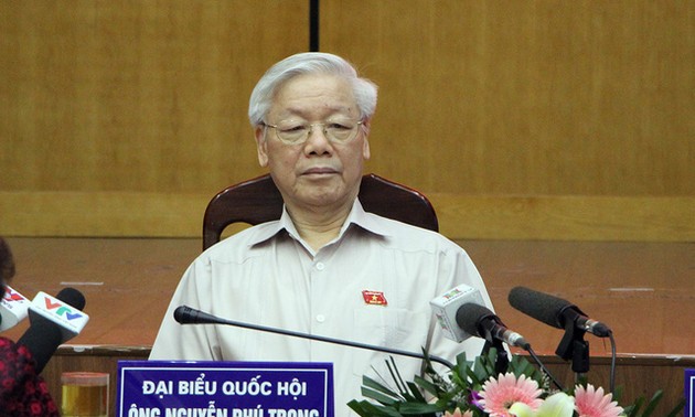 Dirigentes vietnamitas contactan con electores de Hanoi y Hai Phong