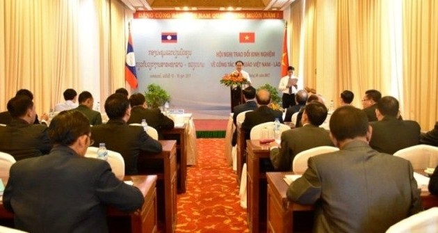 Vietnam y Laos comparten experiencias en los asuntos religiosos 