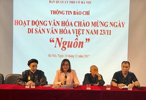 Celebrarán en Hanói la Semana de Patrimonios Culturales de Vietnam 