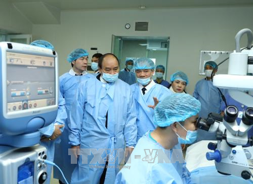 Vietnam  por mejorar la calidad de los servicios de atención de la salud visual del pueblo