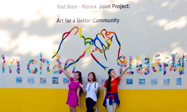 Inauguran en Quang Nam un proyecto de arte para la comunidad 