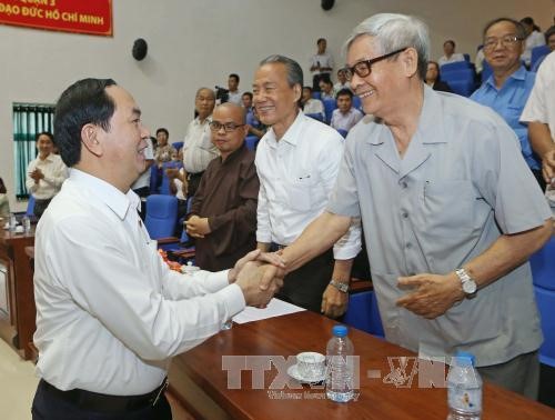 Votantes vietnamitas aprecian papel del presidente Tran Dai Quang como representante del pueblo 