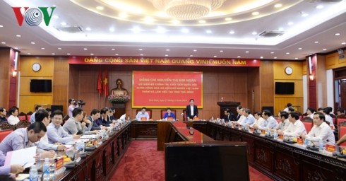 Líder parlamentaria vietnamita urge a Thai Binh a desarrollar economía marítima sostenible 