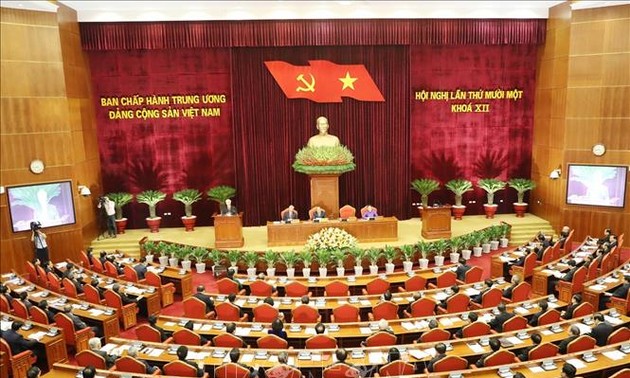 Inauguran XI Pleno del Comité Central del Partido Comunista de Vietnam