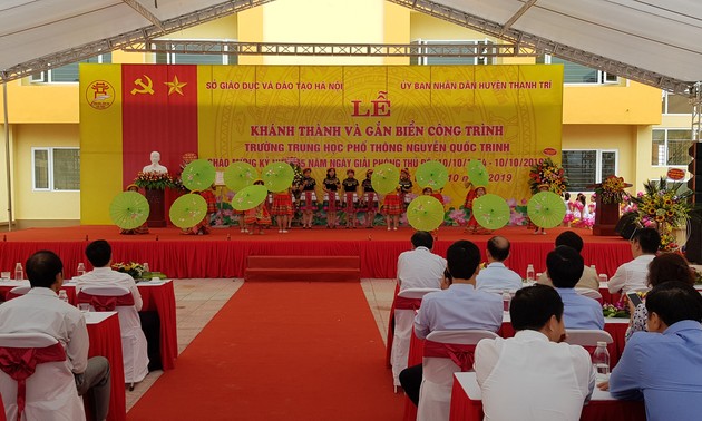 Hanói inaugura obras públicas en saludo al aniversario de su liberación
