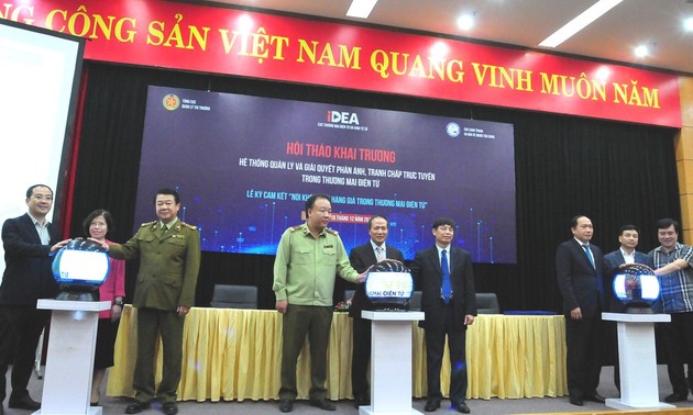 Vietnam lanza sistema de gestión y solución para quejas y disputas sobre el comercio electrónico