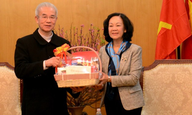Aprecia dirigente partidista de Vietnam aportes del Comité de Solidaridad Católica