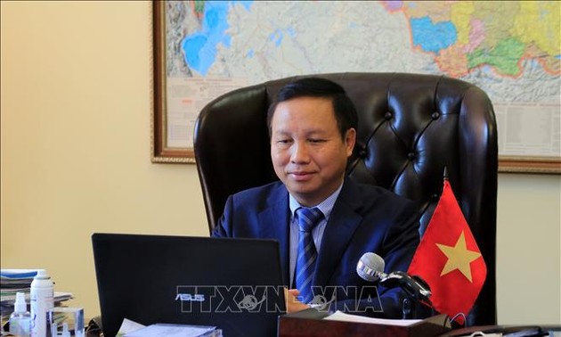 Embajadores de la Asean en Rusia aprecian papel de Vietnam en el contexto del covid-19
