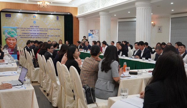 Evalúan la implementación de la Ley de Organización del Tribunal Popular de Vietnam