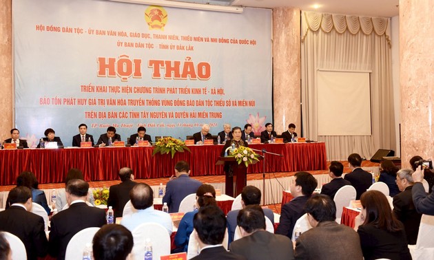 Vietnam aboga por mejorar la realidad económica y espiritual de las minorías étnicas