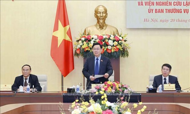 Fortalecen la cooperación entre el Instituto de Estudios Legislativos y la Asociación de Juristas de Vietnam