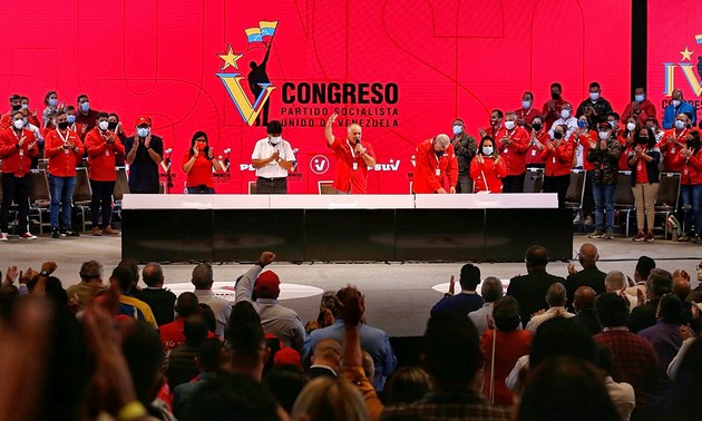 Partido Socialista Unido de Venezuela conmienza su V Congreso en Caracas