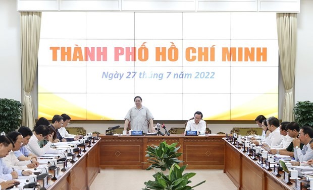Se acelera la implementación de los proyectos claves en Ciudad Ho Chi Minh