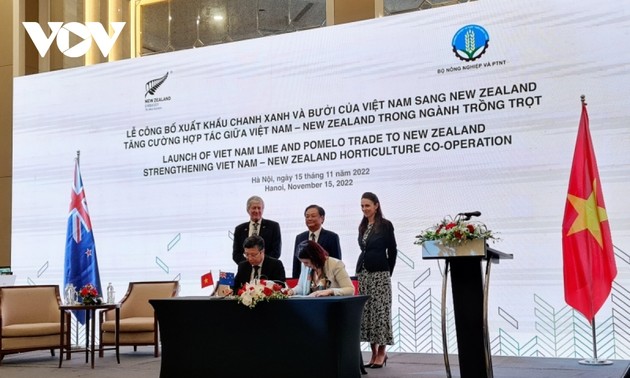 Vietnam y Nueva Zelanda afianzan su asociación estratégica en agricultura