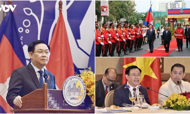Concluye el presidente del Parlamento de Vietnam visitas a Camboya y Filipinas y su participación en AIPA-43 