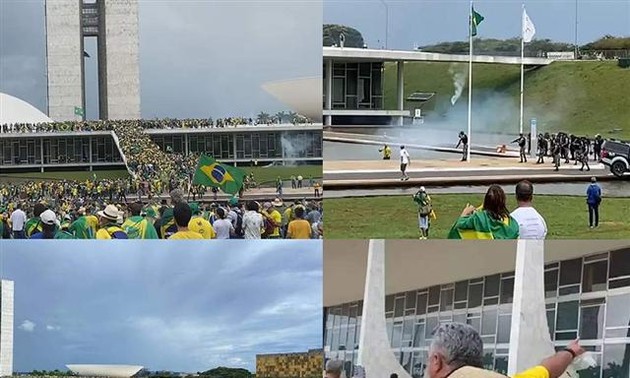 Seguidores de Bolsonaro invaden sedes de tres poderes en Brasil