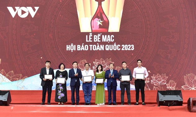 Concluyen el Festival Nacional de Prensa de Vietnam 2023
