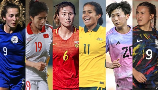 Delantera vietnamita nombrada por FIFA en el top 6 de jugadoras asiáticas a seguir de la Copa Mundial Femenina 2023  