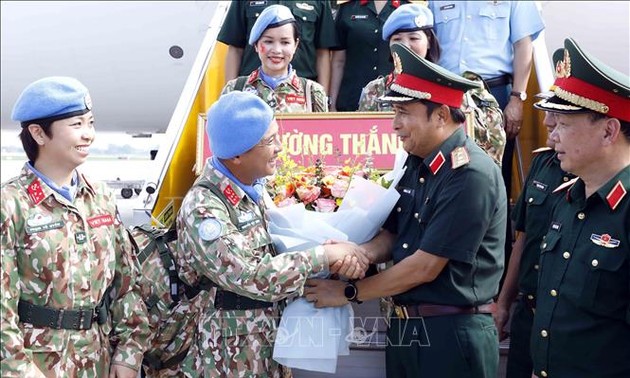 Segundo grupo de ingenieros militares vietnamitas llega a Abyei en su misión de mantenimiento de paz