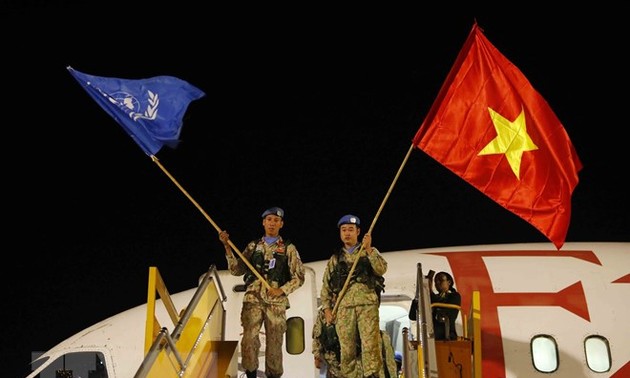 Unidad de Ingenieros Militares Número 1 de Vietnam completa su misión en Abyei