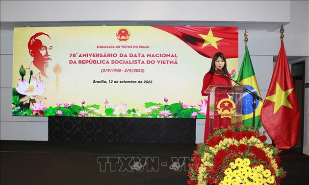Conmemoran en Brasil el 78 aniversario del Día Nacional de Vietnam