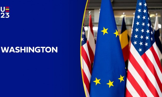 Cumbre entre Estados Unidos y UE establece visión y tareas en el próximo tiempo