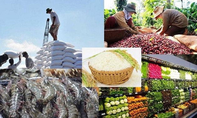  Exportaciones agrícolas, forestales y acuáticas de Vietnam superan los 43 mil millones de dólares