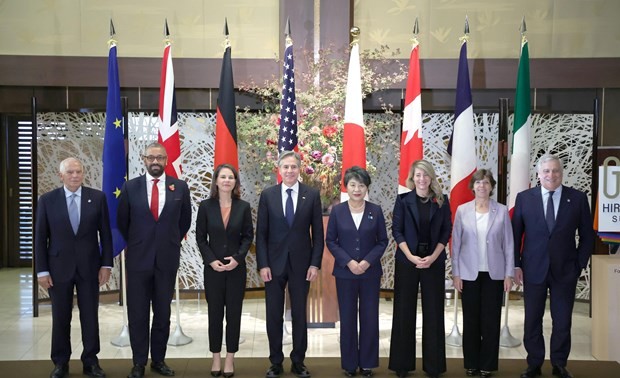G7 afirma su papel en la solución de los desafíos globales comunes
