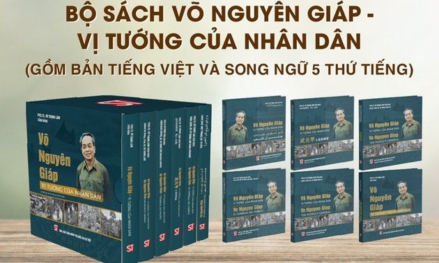  Publican colección de libros en cinco idiomas sobre el legendario general Vo Nguyen Giap
