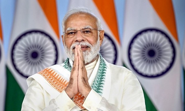 Narendra Modi presta juramento como Primer Ministro de India para un tercer mandato 