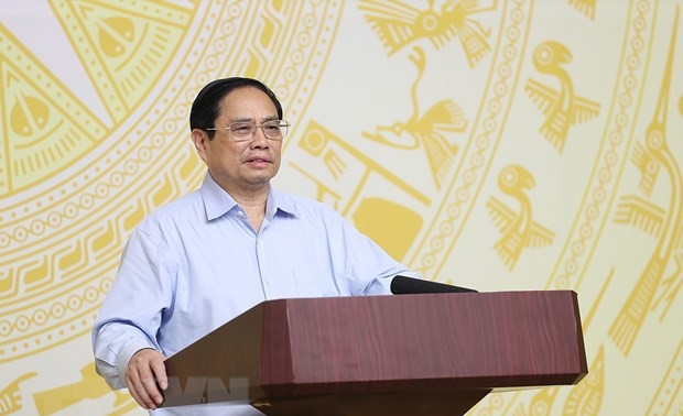 นายกรัฐมนตรี​ฝ่ามมิงชิ้ง ระบุว่า​เวียดนามส่งเสริมการปรับเปลี่ยนสู่ดิจิทัลอย่างรวดเร็ว มีประสิทธิภาพ และจริงจัง