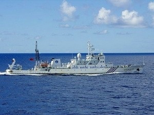 Chinese warships cross waters near Japan's Okinawa islands