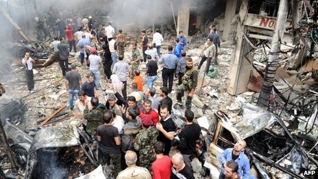 50 Soldiers killed in Syrian car bombing