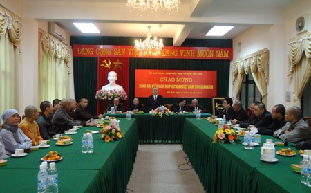 Quang Tri Buddhist Sangha urged to promote national unity