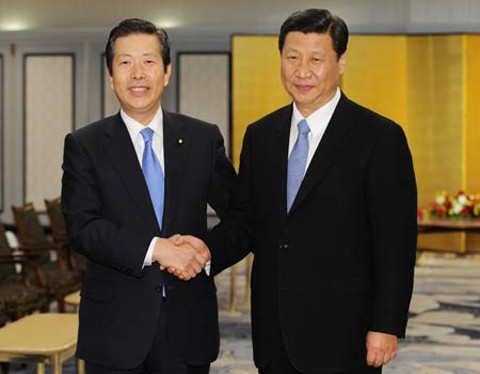 Japan’s NKP leader visits China to mend ties