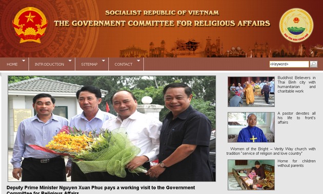 Government Committee for Religious Affairs launches English website