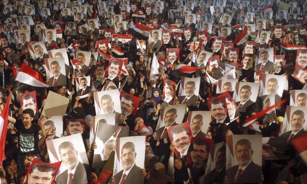Egypt’s Islamists protest in support of Morsi