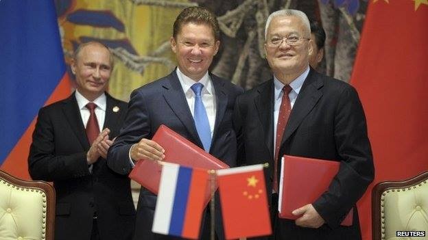 China, Russia signed gas deal of the century