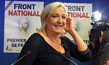 French Front National wins EP elections