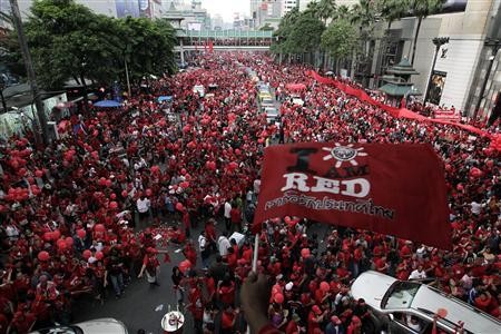 Thai army releases “Red shirt” protest leaders
