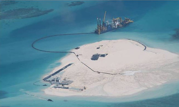Vietnam protests China’s illegal construction around Johnson South Reef
