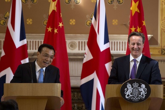 UK, China sign several co-operation agreements