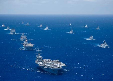 World’s largest international naval maneuvers begin in Hawaii