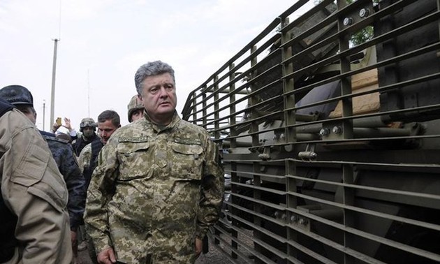 Ukrainian President resumes military campaign