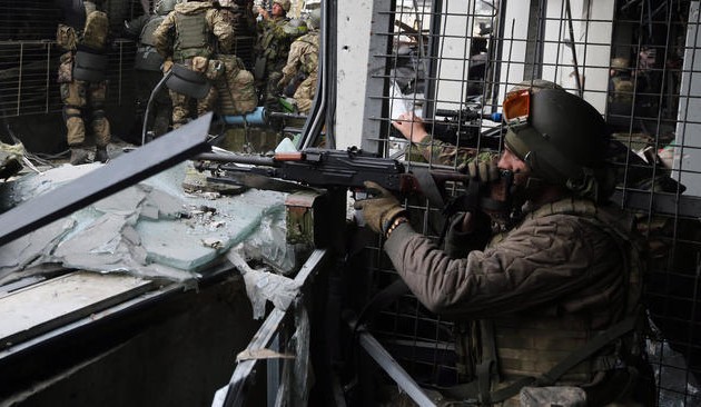 Ukraine Army opens heavy fire on opposition forces in Donetsk 