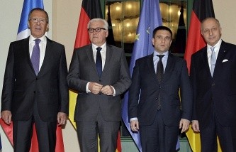 Normandy quartet ministers agree to heavy weapon withdrawal